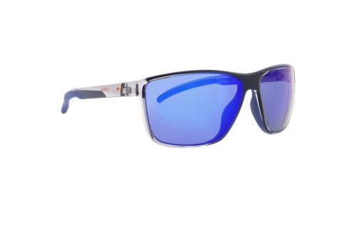 Spect Red Bull Drift Sunglasses X'Tal Grey Blue Smoke Blue Mirror Pol
