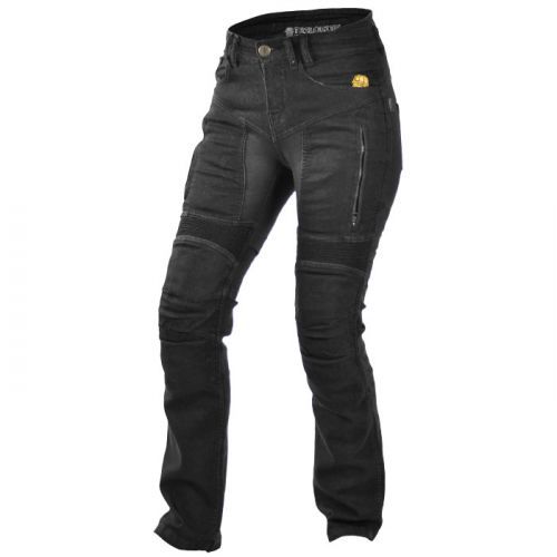 Trilobite 661 Parado Regular Fit Ladies Jeans Long Black Level 2 26
