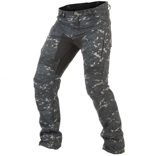 Trilobite 661 Parado Regular Fit Men Jeans Long Blue Digi Camo Level 2 30