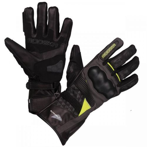 Modeka Panamericana Glove Black Yellow 8