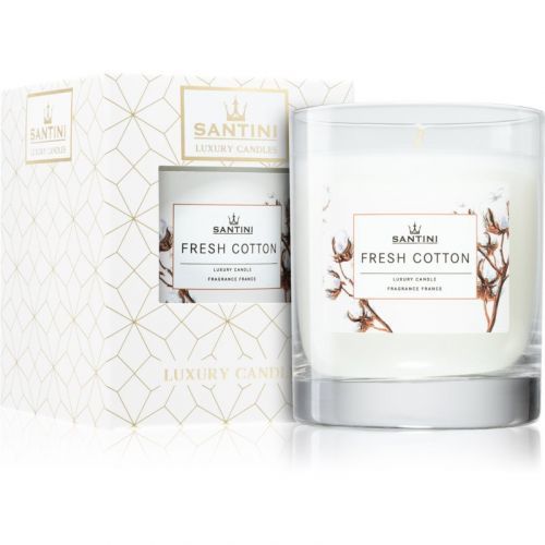 SANTINI Cosmetic Fresh Cotton scented candle 270 g