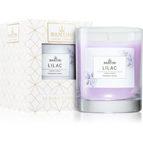 SANTINI Cosmetic Lilac scented candle 270 g