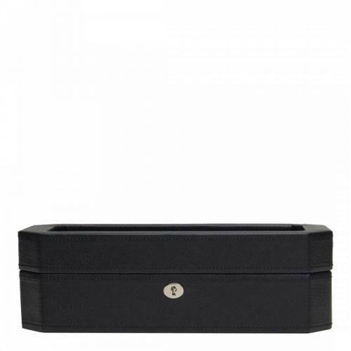 Black Windsor 5 Piece Watch Box