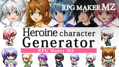 RPG Maker MZ - Heroine Character Generator for MZ