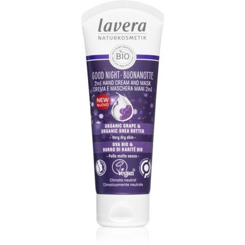 Lavera Good Night Revitalising Cream and Mask for Hands 75 ml