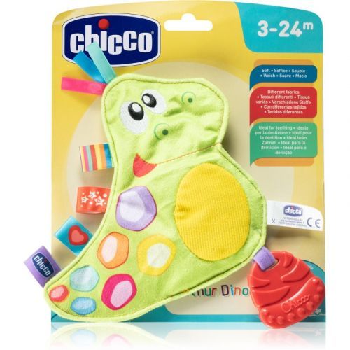 Chicco Baby Senses Arthur Dino snuggle blanket with biting part 3m+ 1 pc