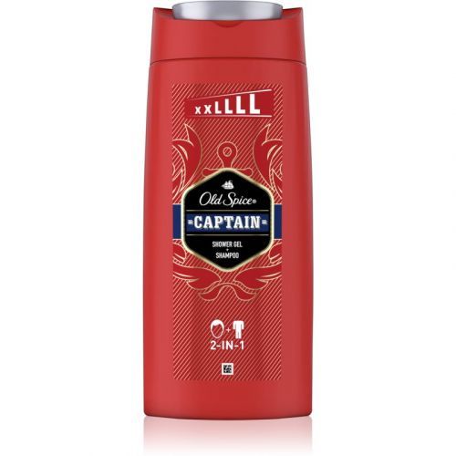 Old Spice Captain Shower Gel And Shampoo 2 In 1 for Men 675 ml