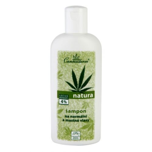 Cannaderm Natura 24 Shampoo for Normal and Oily Hair Shampoo With Hemp Oil 200 ml