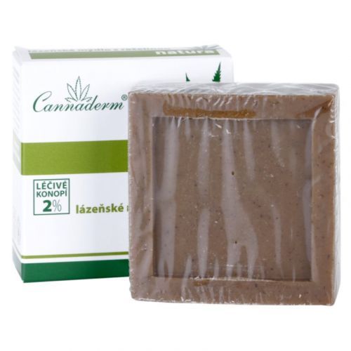 Cannaderm Natura 24 Spa soap with peat extract Purifying Mud Soap With Hemp Oil 80 g