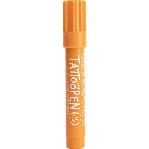 Nailmatic  Tattoo Pen tattoo pen for Face and Body Orange 1 pc