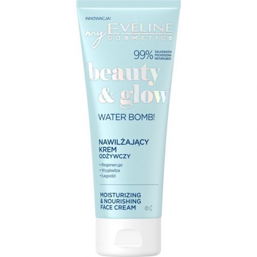 Eveline Cosmetics Beauty & Glow Water Bomb! Moisturizing and Nourishing Cream for Face 75 ml