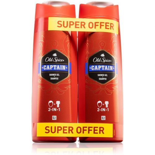Old Spice Captain Shower Gel And Shampoo 2 In 1 for Men