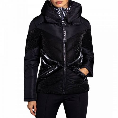 Black Wateproof Luxe Ski Jacket