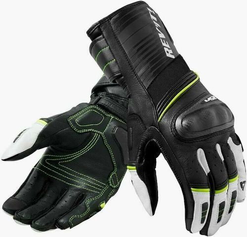 Rev'it! Gloves RSR 4 Black/Neon Yellow S Motorcycle Gloves