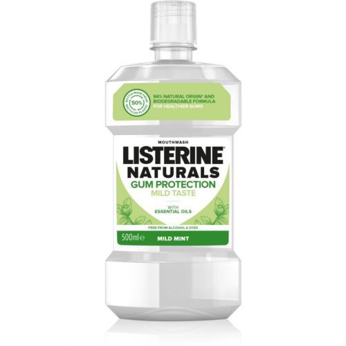 Listerine Naturals Gum Protection Mouthwash Mild Mint 500 ml