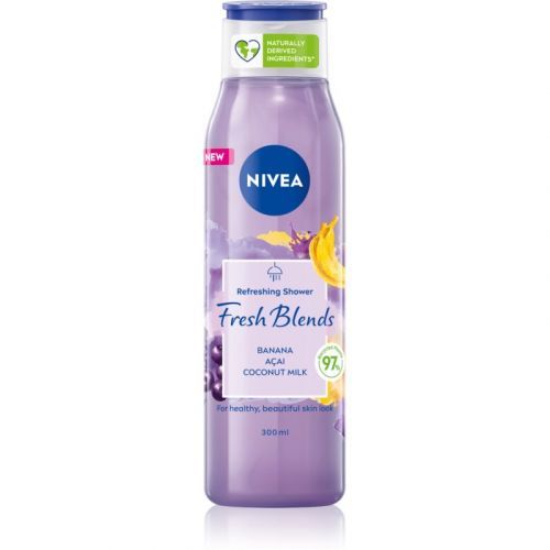 Nivea Fresh Blends Banana & Acai & Coconut Milk Refreshing Shower Gel 300 ml