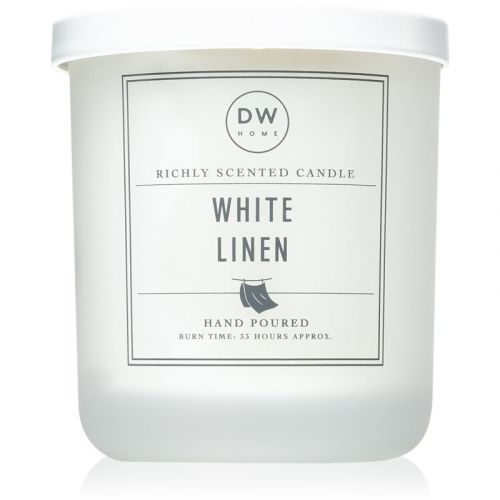 DW Home White Linen scented candle 264 g