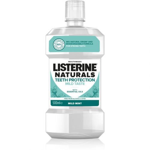Listerine Naturals Teeth Protection Mouthwash 500 ml