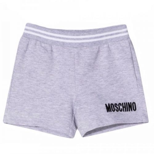 Moschino Baby Boys Bear Shorts Grey, 6/9M / GREY