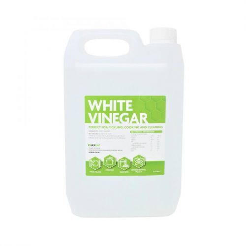 Hexeal WHITE VINEGAR | 5L | Food Grade Suitable for Cleaning, Baking, Cooking, Pickling & Weed Treatment