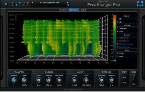 Blue Cat Audio FreqAnalyst Pro (Digital product)