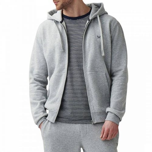 Grey Cotton Hoodie