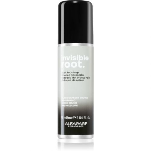 Alfaparf Milano Invisible Root Colour Spray Black Darkest Brown 75 ml