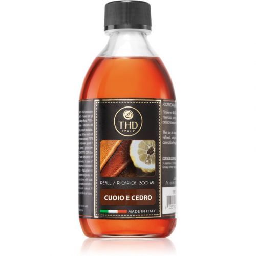 THD Ricarica Cuoio E Cedro refill for aroma diffusers 300 ml