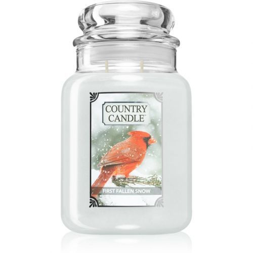 Country Candle First Fallen Snow scented candle 680 g