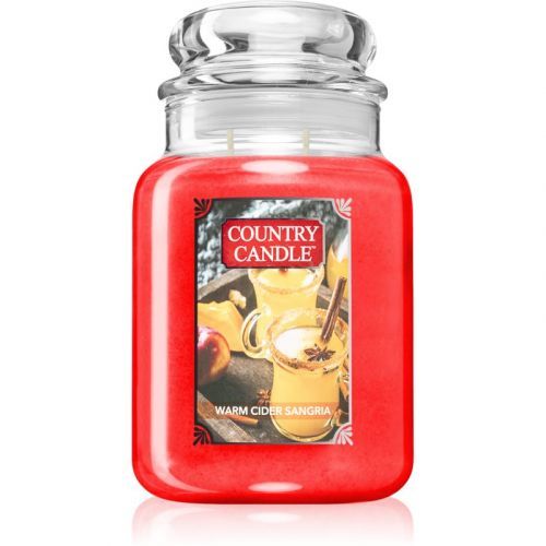 Country Candle Warm Cider Sangria scented candle 680 g