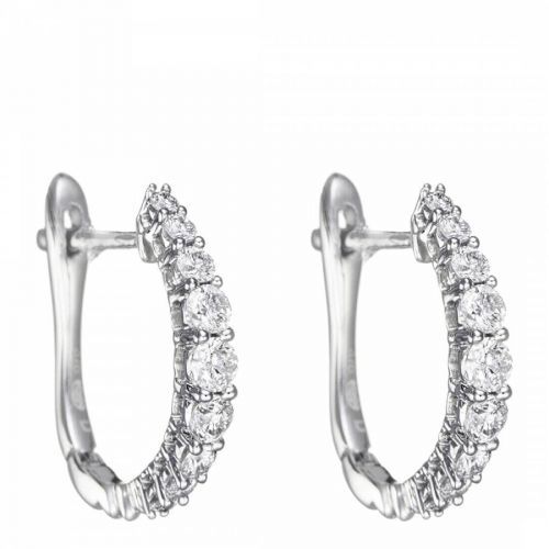 Silver Euphoria Diamond Earrings