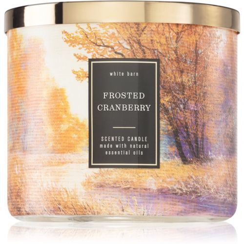 Bath & Body Works Frosted Cranberry scented candle 411 g