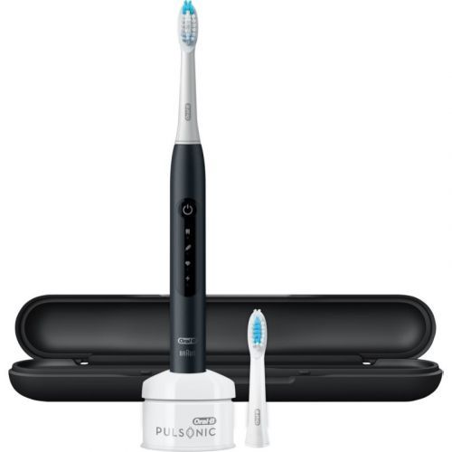 Oral B Pulsonic Slim Luxe 4500 Matte Black Travel Edition Sonic Toothbrush 4500