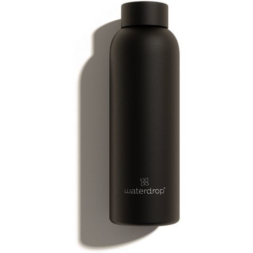 Waterdrop Steel Black matt water bottle 600 ml