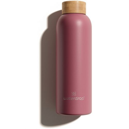 Waterdrop Steel Pink matt water bottle 600 ml