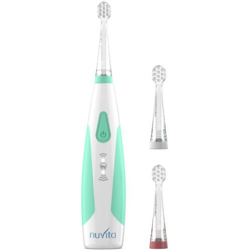 Nuvita Sonic Clean&Care Sonic Toothbrush + 2 Replacement Heads for Kids