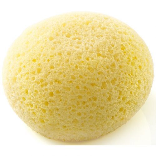 Thermobaby Washcloth natural sea sponge Yellow 1 pc