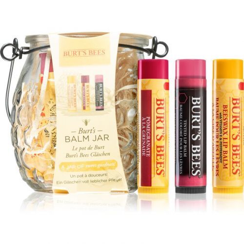 Burt’s Bees Balm Jar Gift Set (for Lips)