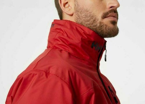 Helly Hansen Crew Hooded Midlayer Sailing Jacket Red S
