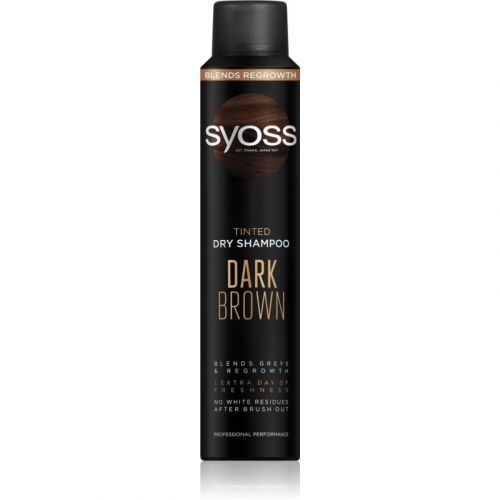 Syoss Dark Brown Dry Shampoo for Dark Hair 200 ml