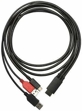 XP-Pen 3v1 cable Black 20 cm USB Cable