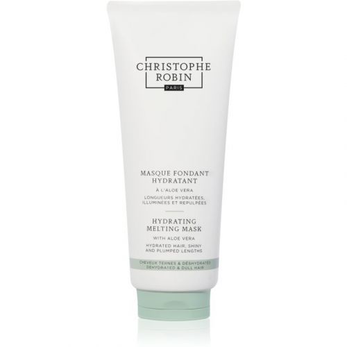 Christophe Robin Hydrating Melting Mask with Aloe Vera Hydrating Mask For Dry Hair 200 ml