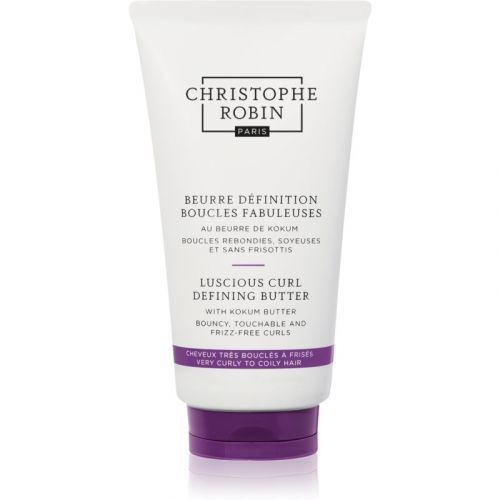 Christophe Robin Luscious Curl Defining Butter with Kokum Butter Shaping Butter For Wavy And Curly Hair 150 ml