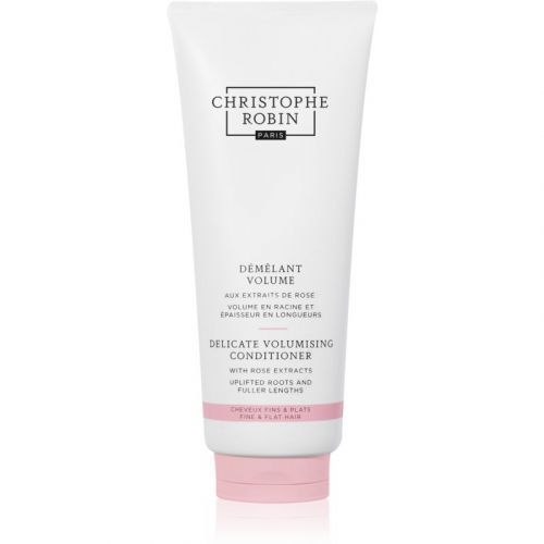 Christophe Robin Delicate Volumizing Conditioner with Rose Extracts Volume Conditioner for Fine Hair 200 ml