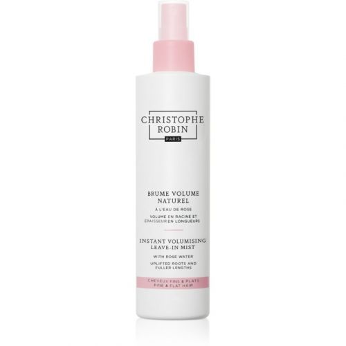 Christophe Robin Instant Volumizing Leave-In Mist with Rose Water Volume Spray for Fine Hair 150 ml