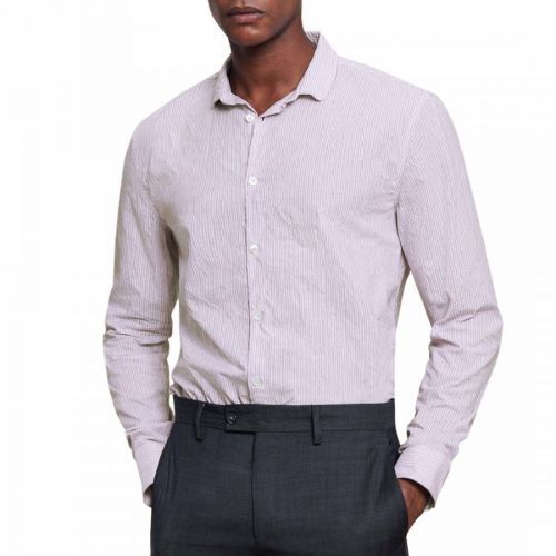 Pink Striped Cotton Shirt