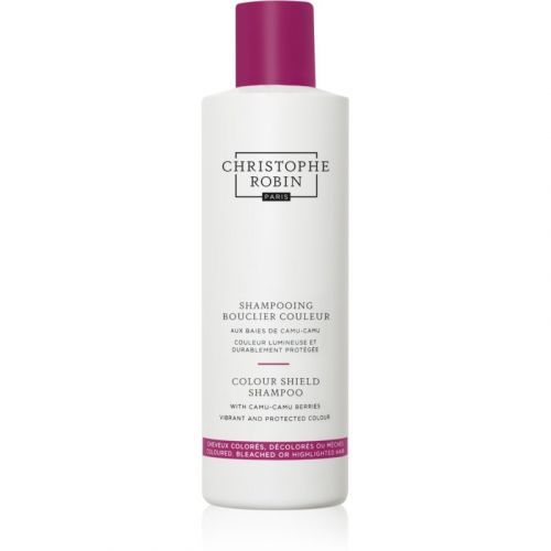 Christophe Robin Color Shield Shampoo with Camu-Camu Berries Nourishing Shampoo For Coloured Or Streaked Hair 250 ml