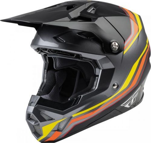 FLY Racing Formula Cp S.E. Speeder Helmet Black Yellow Red S