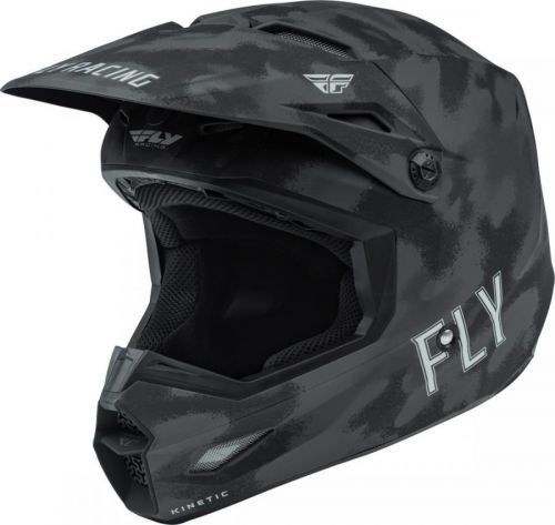 FLY Racing Kinetic S.E. Tactic Ece Helmet Grey Camo S