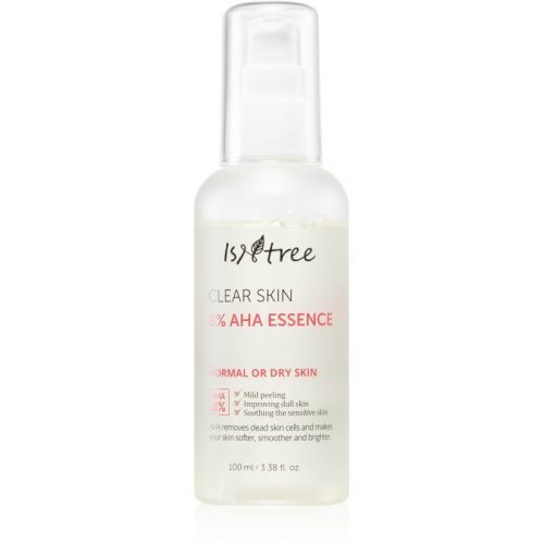 Isntree Clear Skin 8% AHA Essence Rejuvinating Face Essence With AHA Acids 100 ml